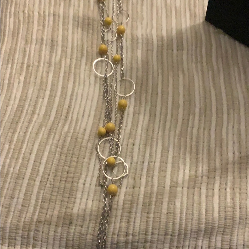 Beachside Babe Yellow Necklace Set